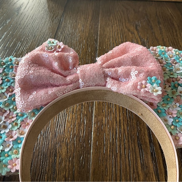 Floral Minnie Ears Custom Made - Picture 6 of 10